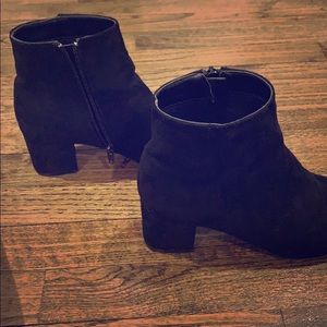 Black booties